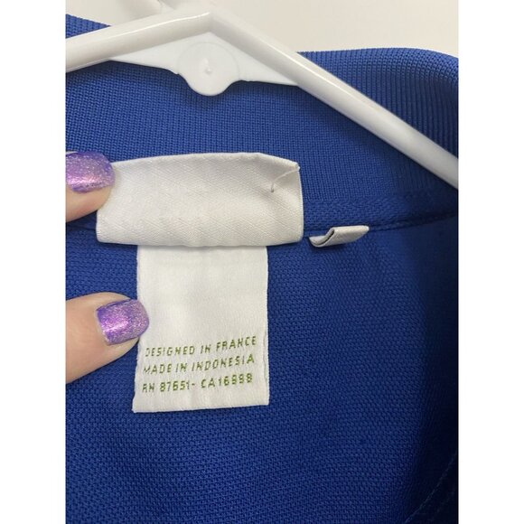 Lacoste Sport Andy Roddick Men’s Tennis Polo Shirt 4XL Striped Pullover 9 - Picture 7 of 10